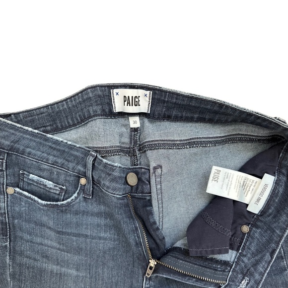 PAIGE Verdugo Ankle Ripped Jeans | Size 30 - Picture 2 of 5
